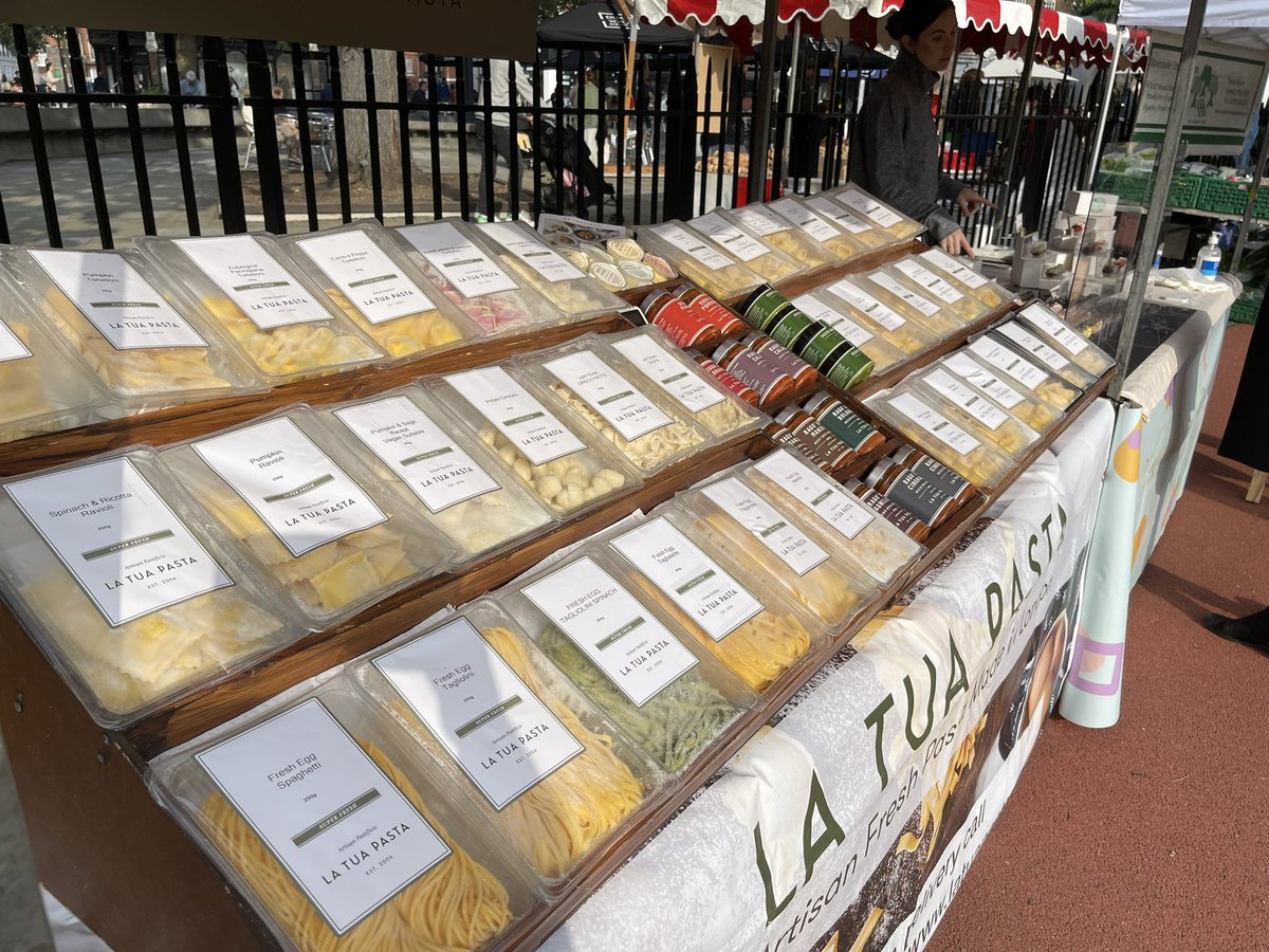 Thinking about lunch? Our Fine Food Market is here until 4pm with flavours from around the world.
