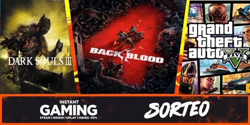 CabraVoladoraST's tweet photo. SORTEO DEL JUEGO QUE QUIERAS (Si pillas uno de SAO tendrás mala suerte todo el año) en @InstantGamingES Dadle RT seguir y todo eso para más % de ganar, agradecido por la difusión.
https://t.co/UiPu3w08vU https://t.co/1zBCgUqqIH