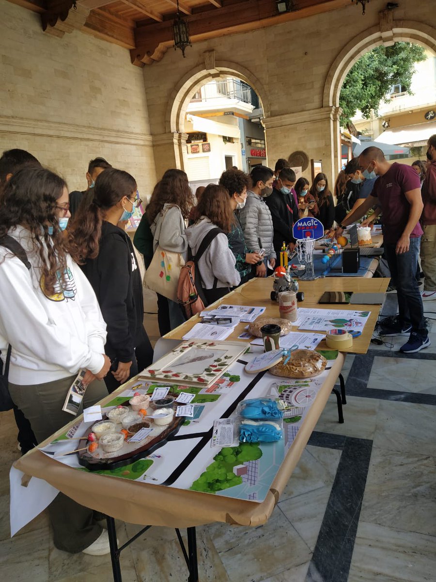 TogetherWeLear2's tweet photo. Here are the photos from our partner, 56th Primary School of Heraklion, Crete, Greece to celebrate #ErasmusDays!
Congratulations!
@TogetherWeLear2
#TogetherWeLearnBetter #ErasmusDays #ErasmusDays2021 #ErasmusPlus https://t.co/89ISDqAM6O