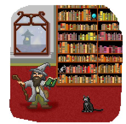 bardpix's tweet photo. The intellectual, the bookworm, the old… All those names and more are what people's minds evoke when they think of Ergon, but even the greatest oak tree starts off as a small seed. #NFT #Crypto #pixelart #dnd #opensea #Polygon #polygonNFT https://t.co/h6GySE6Zpa