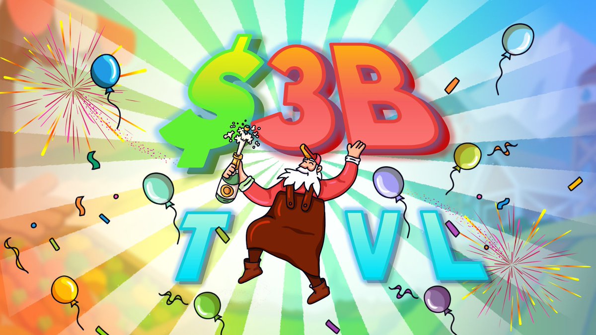 2 months: $30milly to $3billy TVL 🎉

Mission-driven building and we're just getting started

Swap, Stake, Farm, Lend, Borrow - all under one roof

💰To celebrate: $200 to 5 people who RT