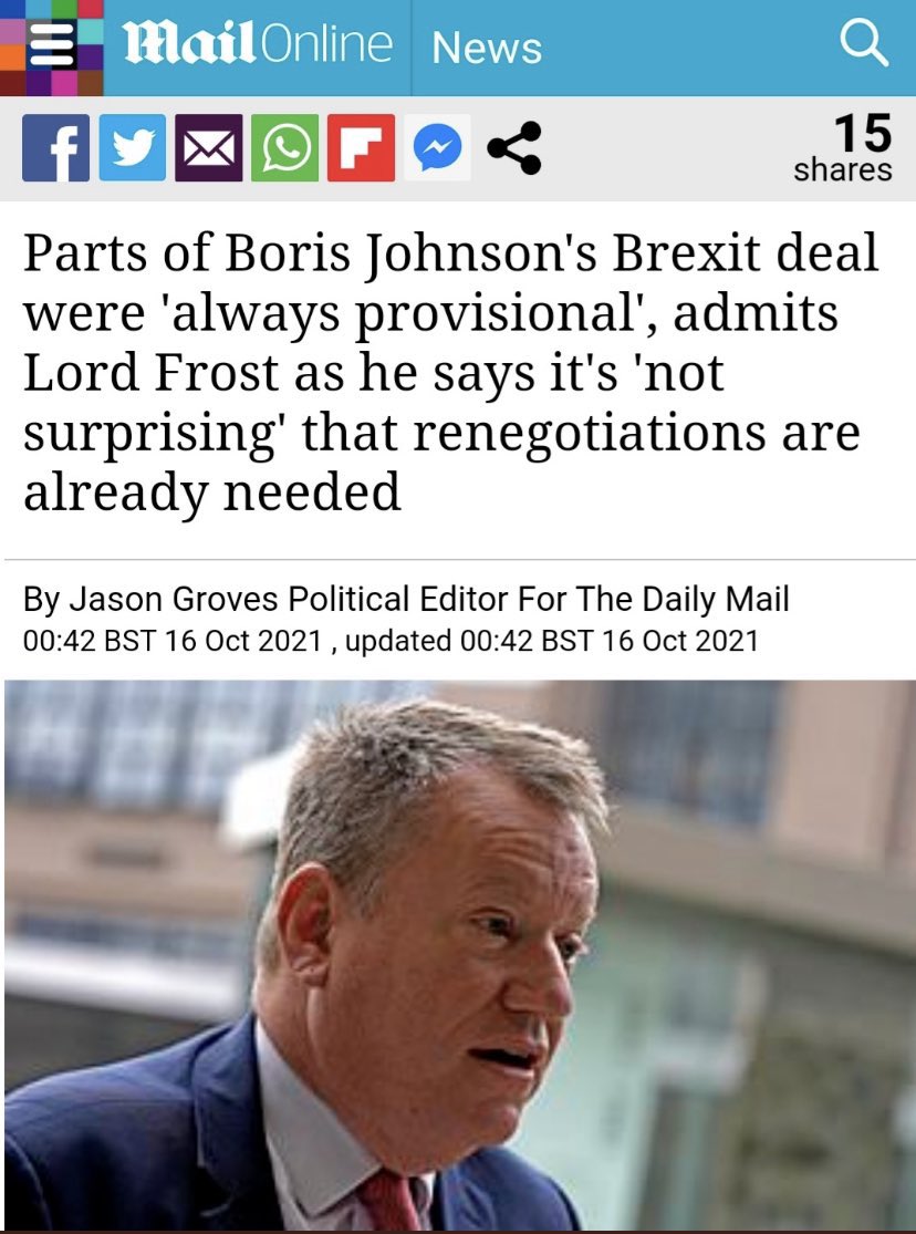 JulienHoez's tweet image. This is categorically false, and at no point was the "oven ready" Brexit deal supposed to be temporary.