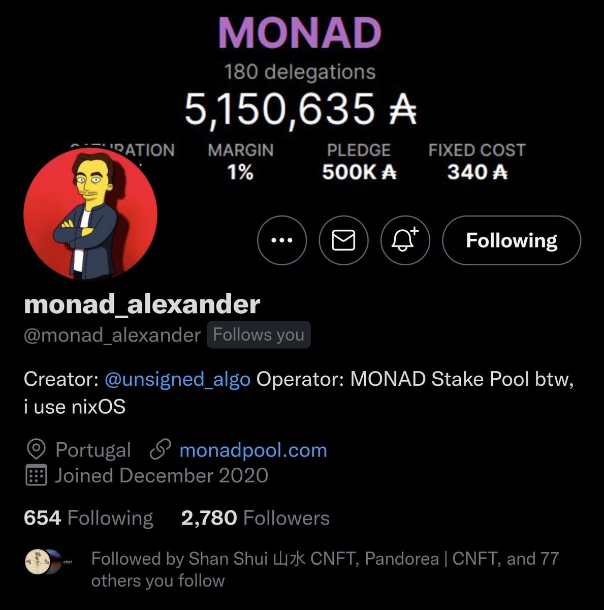 atomofgod's tweet photo. Nothing can make this day better , seeing a Genius gets you back on Twitter ❤️
The Man on a mission @monad_alexander 😎
@unsigned_algo being my very first NFT makes it even more special 🔥
@the_unsigned_ @Ia3CRG #unsigned #unsignedalgorithms https://t.co/JZXqEvf6St