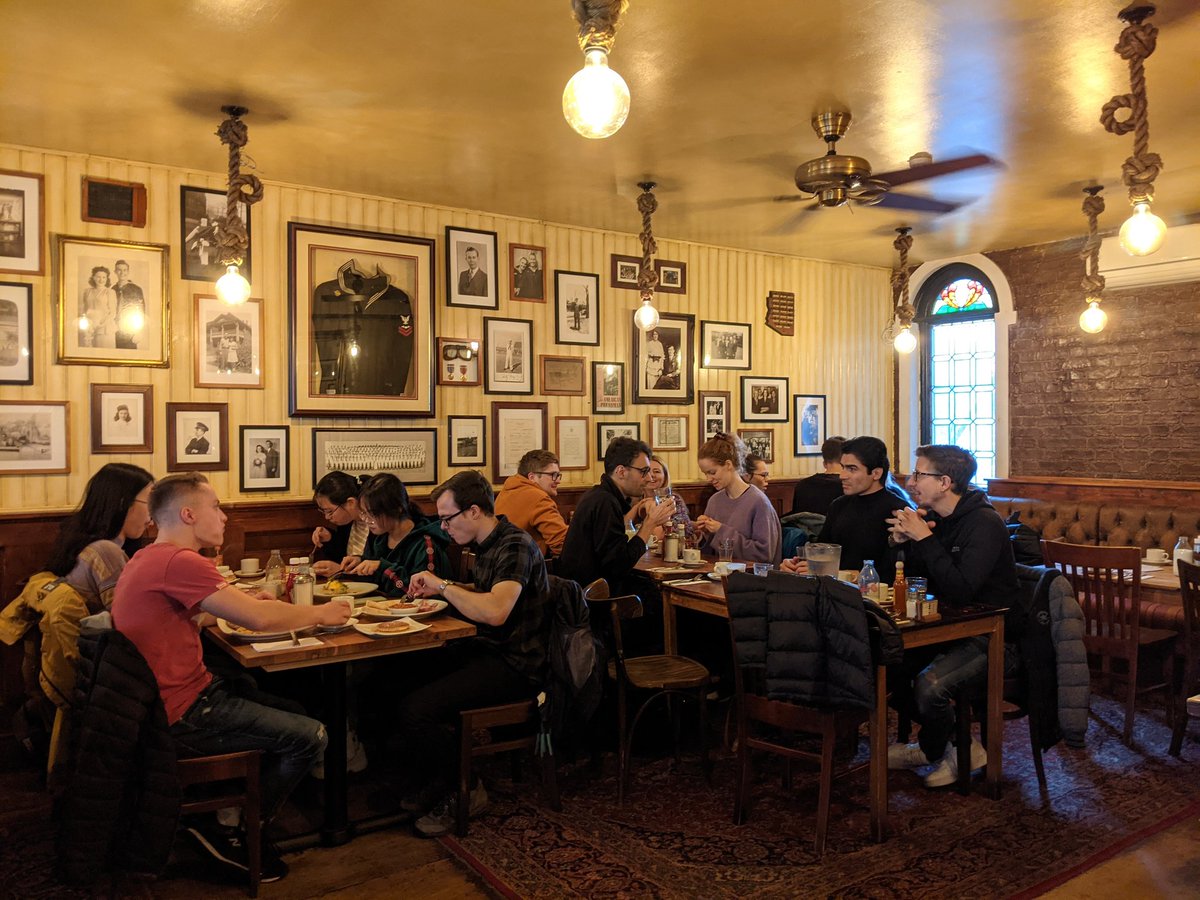 Great morning at the <a href="/TavernCo/">Tavern Co</a> for our <a href="/stjameschurch/">St James in the City</a> breakfast! So good to see and hear friendships being formed over pancakes! ❤️