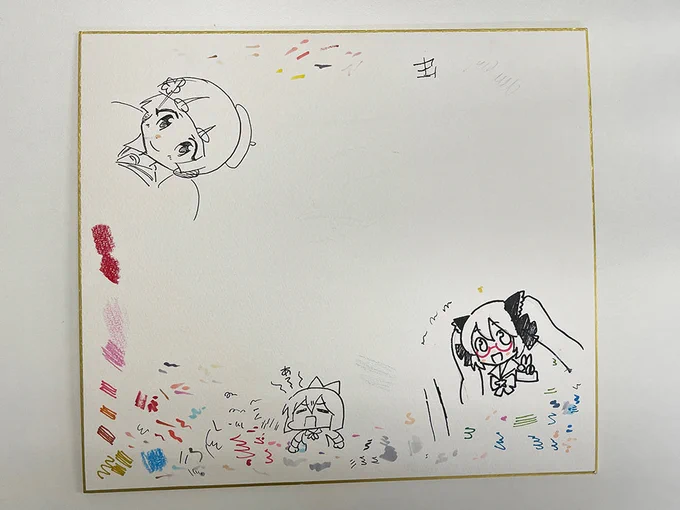 絵師が書き損じたこの落書きフォトが、秒速で売れてしまったのは内緒の話です🤫 
