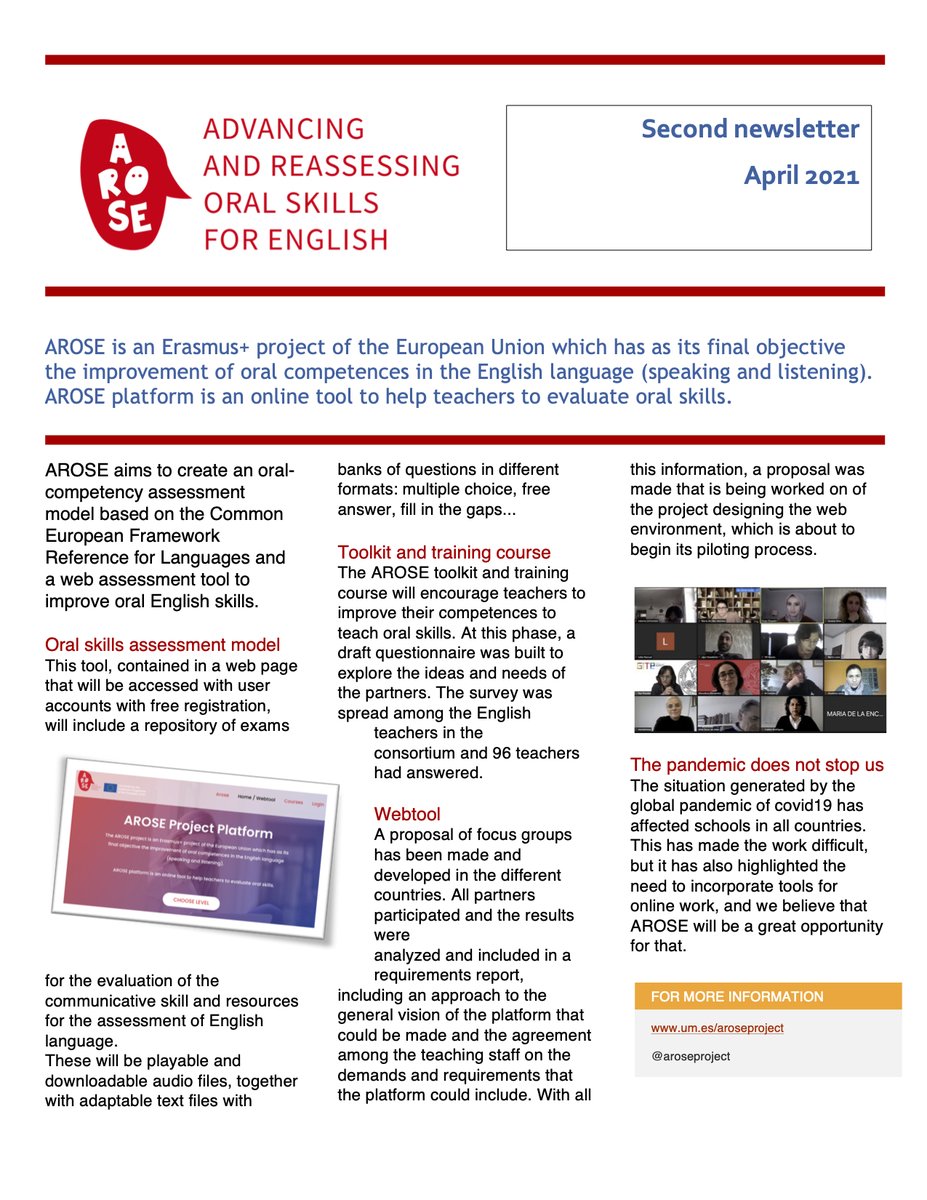 AROSE Project tweet media