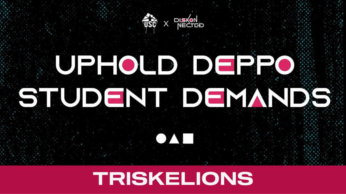 UPClarkTGPTGS's tweet photo. The UP Clark Triskelion residents stand in firm solidarity with the UPDEPPO community in calling for a pro-student approach to the remote setup and the clamor for #LigtasNaBalikEskwela!
 
We urge the admin to #UPholdDEPPOStudentDemands! No student shall be left behind! ✊ https://t.co/QwSFVCJFPm