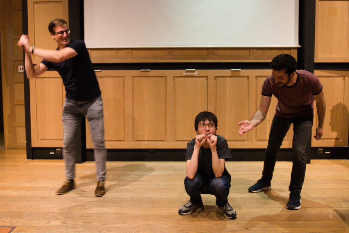 Thanks to everyone who came to our sold-out #improv jam-session last week, we loved performing live again!! 🎟️🎪👏

Don't miss our next show - follow us &amp; join the mailing list to stay in the loop: docs.google.com/forms/d/e/1FAI…

#scienceimprov #cambridge #cambridgeuniversity #scicomm