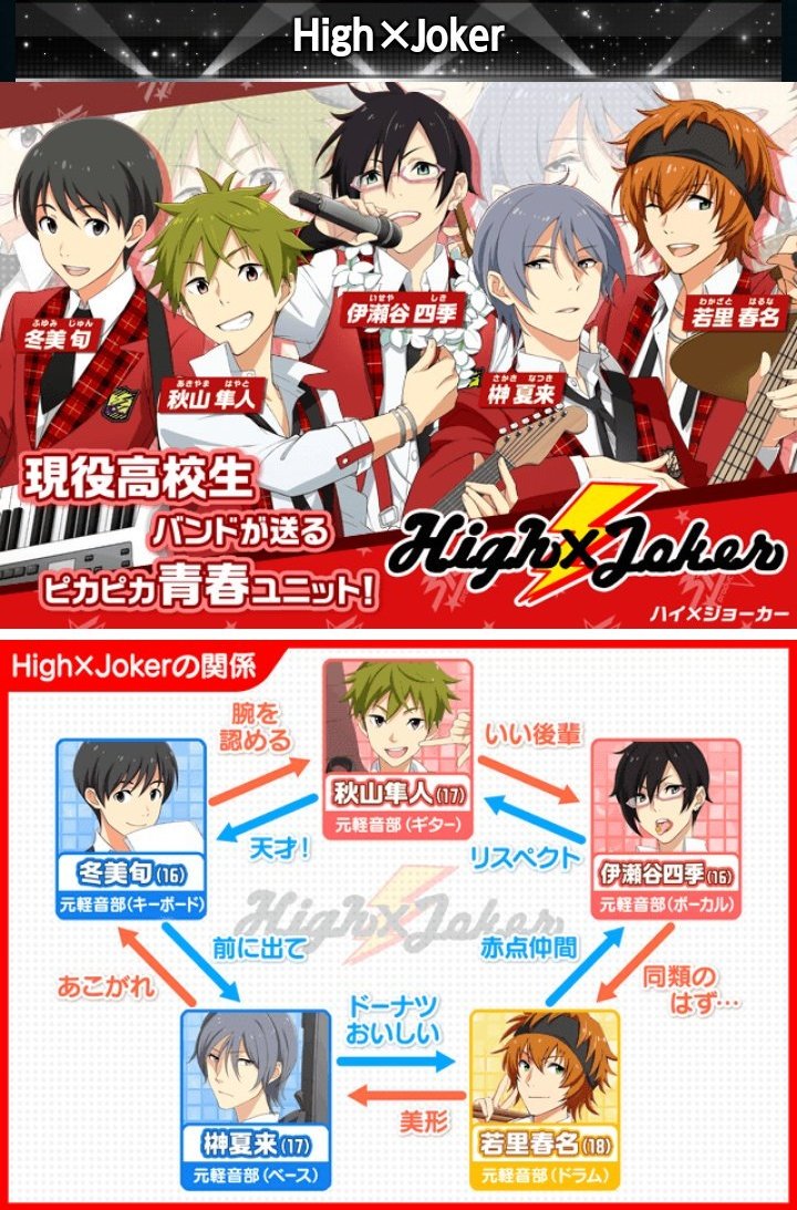 High×Joker(ハイジョーカー) ハイジョ 軽音楽部 伊瀬谷 四季(いせや