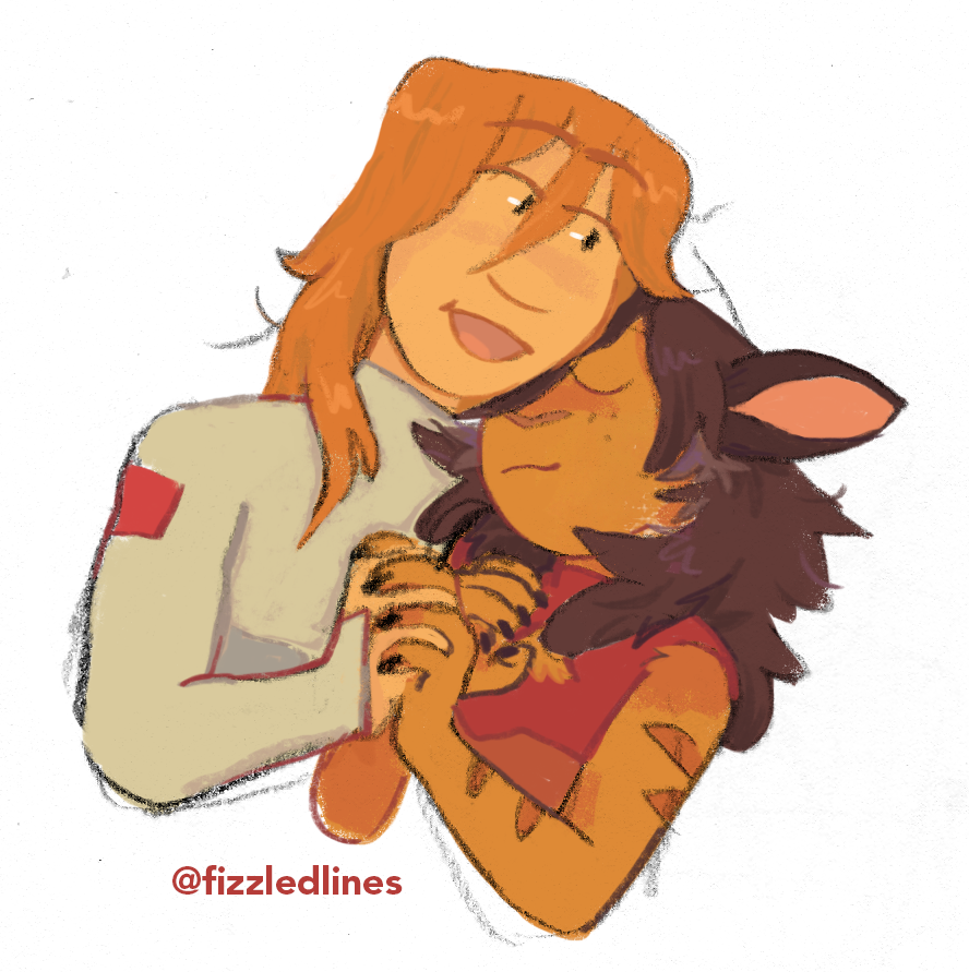 fizzledlines's tweet photo. hi im jo im a she/they lesbian who loves drawing fun and cute characters and comics 🥰 my specialty are sappy sapphics, ponies and monsters ✌️🎠
https://t.co/RDR5pFmaUf 
https://t.co/gcyZ05hfCQ
https://t.co/Rl3hyqNLyS https://t.co/B4EZ22rdW6