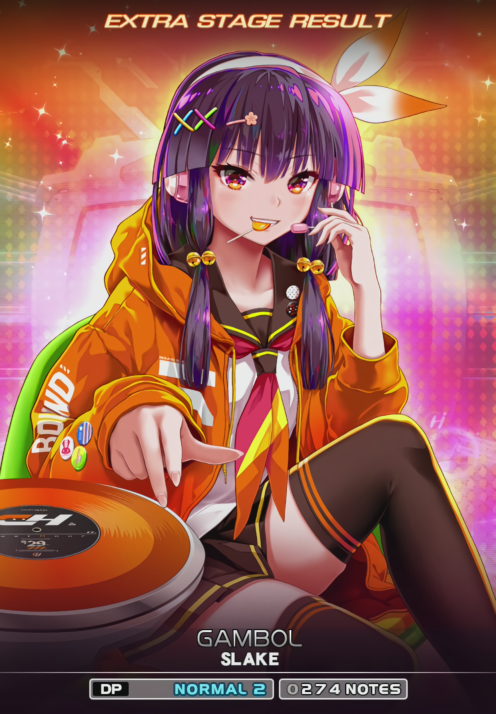 Beatmania IIDX 14 GOLD　梅桐緋浮美　のぼり　店頭用 Beatmania IIDX 14 GOLD 梅桐緋浮美 のぼり 店頭用
