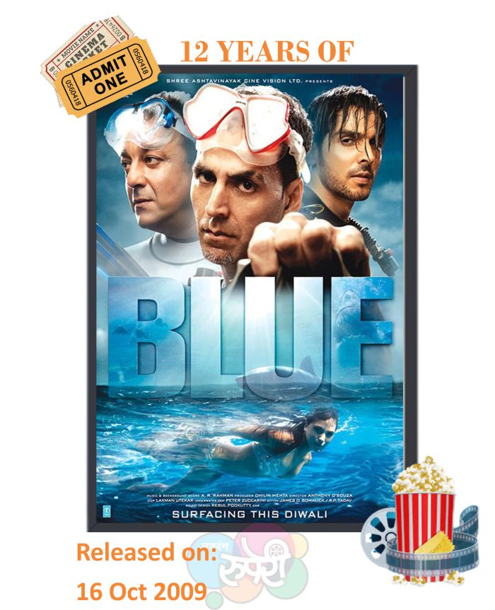 This Day That Year! #Blue 

#SanjayDutt #AkshayKumar
#LaraDutta #ZayedKhan
#RahulDev  #KabirBedi 
#KatrinaKaif   

#AnthonyDSouza #ARRahman 

#12YearsOfBlue 

@LaraDutta @arrahman