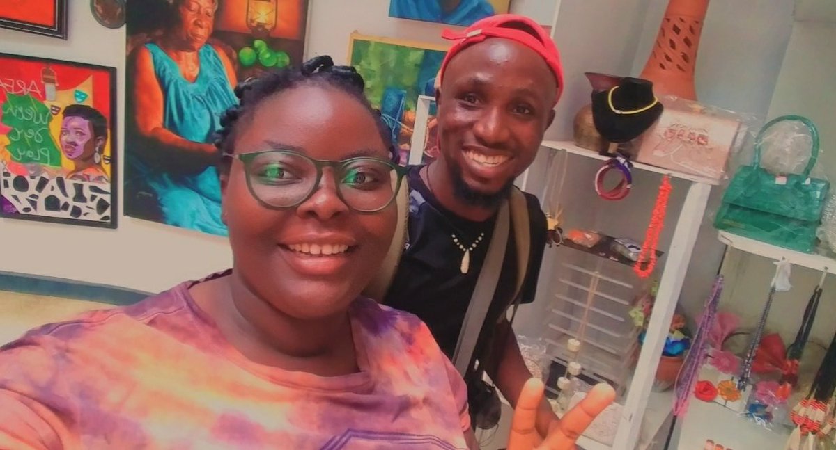 Hinnie_ola's tweet image. We worked on something for Arts and Ibadan Festival with @ArtsTunde 

We shuu nor lie.. @theayoadams is extremely passionate about what he does! Nothing else will match the energy he invests in these stuffs!

#ArtsandIbadan #ibadan #connectibadan.