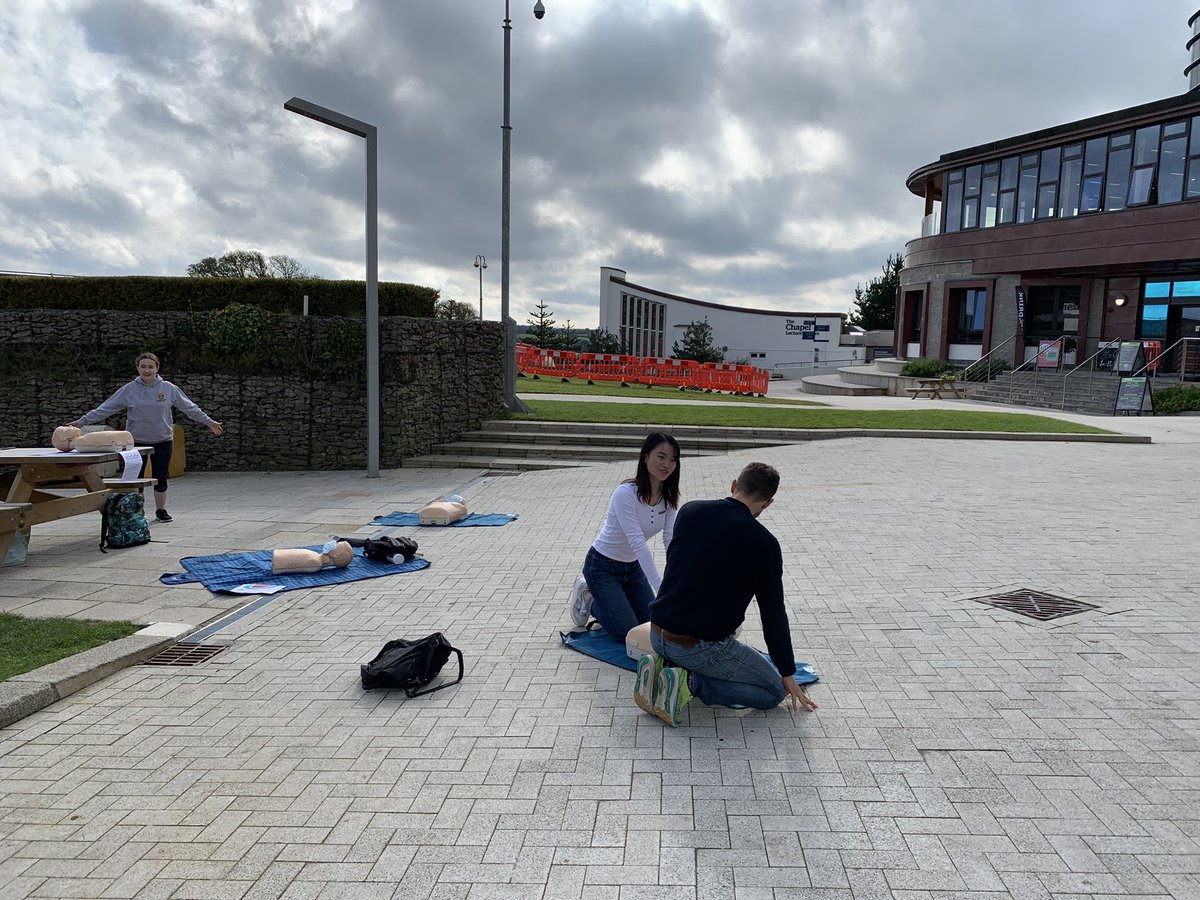 Truro Pre-Hospital Emergency Medicine Society (@trurophemsoc) on Twitter photo Come join us down at Penryn Campus! Learn to save a life! #RestartAHeartDay #GETHANDSON
<a href="/ExeterMedTruro/">Exeter Med School Truro</a> <a href="/TheSUFalExe/">Falmouth & Exeter Students' Union</a> <a href="/ResusCouncilUK/">Resuscitation Council UK</a> <a href="/thewelshmedic/">Dr Emily Jones 🏴</a> @Elljp33 <a href="/_harrylawley/">Harry Lawley</a> <a href="/annieheybourne/">Annabel Heybourne</a> <a href="/swasFT/">South Western Ambulance Service</a> Come join us down at Penryn Campus! Learn to save a life! #RestartAHeartDay #GETHANDSON
<a href="/ExeterMedTruro/">Exeter Med School Truro</a> <a href="/TheSUFalExe/">Falmouth & Exeter Students' Union</a> <a href="/ResusCouncilUK/">Resuscitation Council UK</a> <a href="/thewelshmedic/">Dr Emily Jones 🏴</a> @Elljp33 <a href="/_harrylawley/">Harry Lawley</a> <a href="/annieheybourne/">Annabel Heybourne</a> <a href="/swasFT/">South Western Ambulance Service</a>
