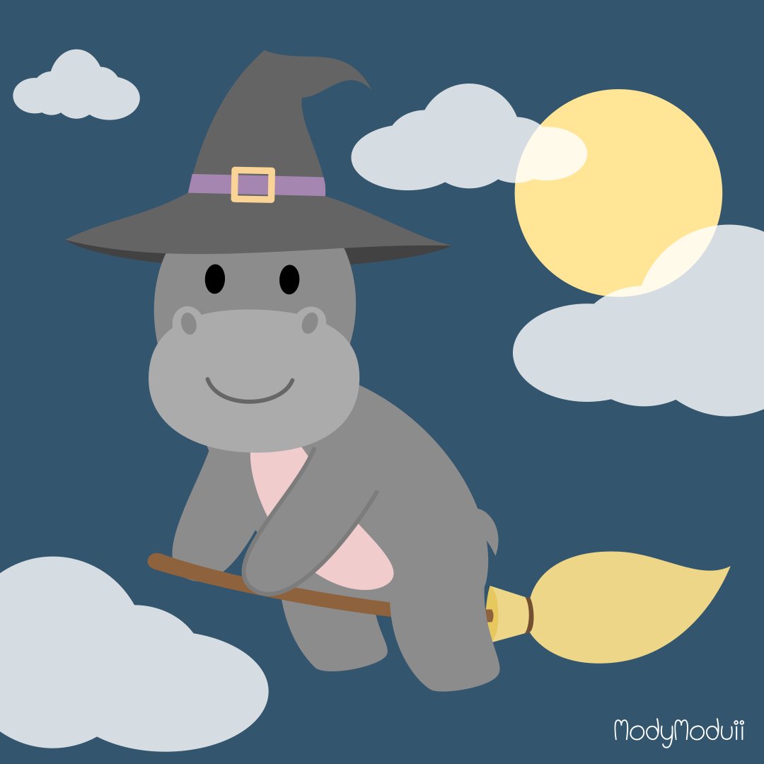 ModyModuii's tweet photo. Do you want to ride with me? 🧹

#cuteart #kawaiiart #illustration #inkscape #halloween #witch https://t.co/FITluwMoxx