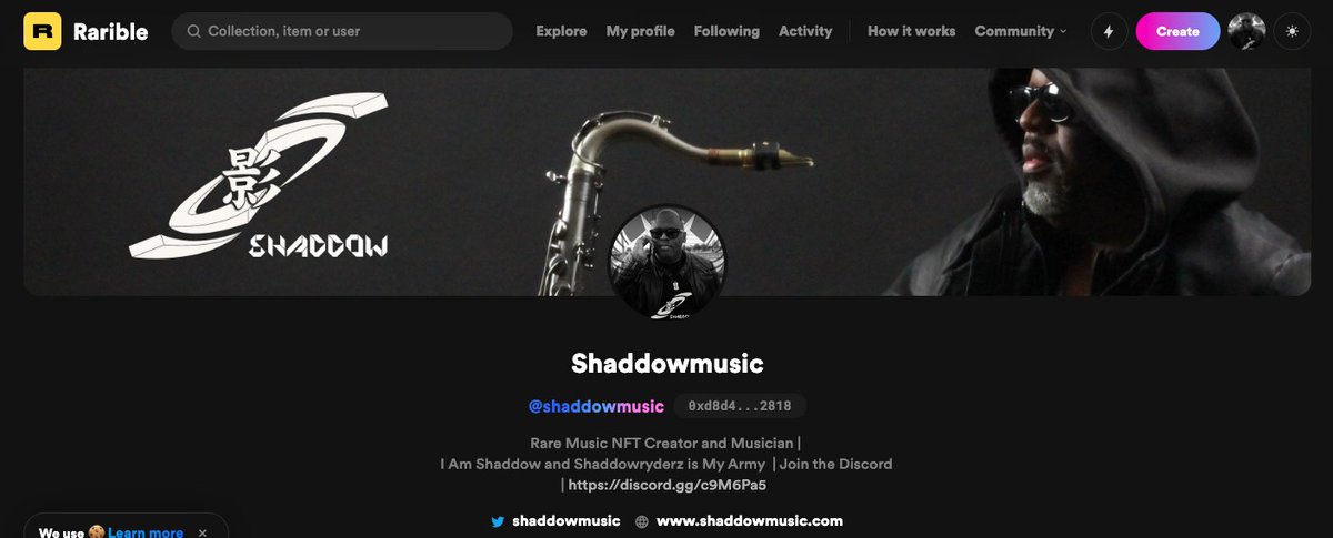 Shaddowmusic's tweet photo. Ok guys! I'm releasing a special black and white "Shaddow" theme #NFT collection on @rarible with help from @cocoNFT out now!!  https://t.co/65ZCRWtK5T

  #RARI #nftart #RaibleNFT #musicnft #nftcollector  #nftartist #nftcommunity   #nftcollectors #cryptonews #rarible #nftmusic https://t.co/y2KORAyET6