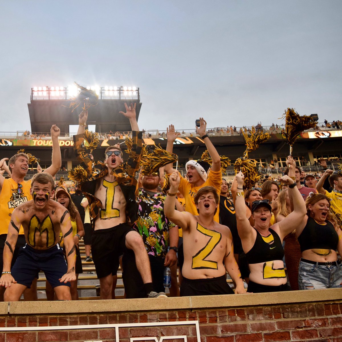 _thezou's tweet photo. That face when you wake up & remember it’s a @MizzouFootball game day⬇️⬇️⬇️. GOOD MORNING TIGERS!!! #miz #keydown https://t.co/iR6jgEwgNU