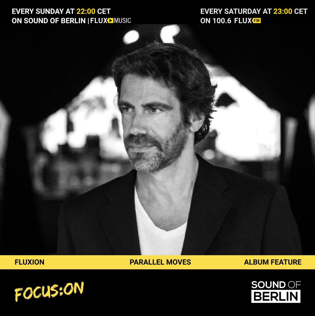 Tonight 16 October at 23:00 Berlin time, I will have the pleasure to present my new album Parallel Moves on Sound of Berlin radio show <a href="/FluxFM/">FluxFM</a> 100.6FM. Tune in!