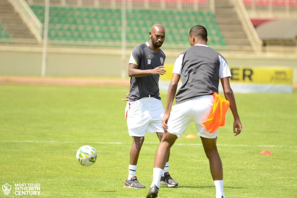ZSCOfficial's tweet photo. 📸 | لقطات من إحماء فريقنا🏃🏻⚽️🏹 قبل مواجهة فريق توسكر الكيني🇰🇪.. في ذهاب دور الـ ٣٢ ببطولة دوري أبطال أفريقيا🏆🌍
#CAFCL
#CHAMP13NS | #Zamalek | #MostTitledIn20C | #الزمالك https://t.co/gpMCz3eGJG