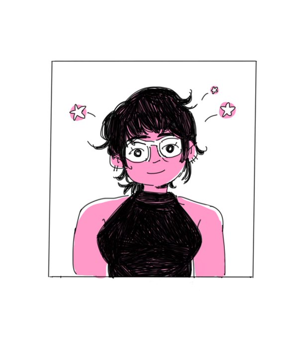 its my birthday and I can draw myself really cute if I want to!! I'm 29! I have something really exciting to announce next week so look forward to it! 