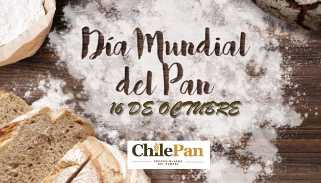 Chileppan's tweet photo. En el #DiaMundialDelPan #Chilepan te Saluda!!!
#somoschilepan
#diamundialdelpan
#pymes #panaderiaartesanal #panaderiachilena #panadería #panadero #panaderos #panaderoartesano #panaderoartesanal #panaderiasaludable #diamundialdelaalimentacion https://t.co/hGkzeikSto