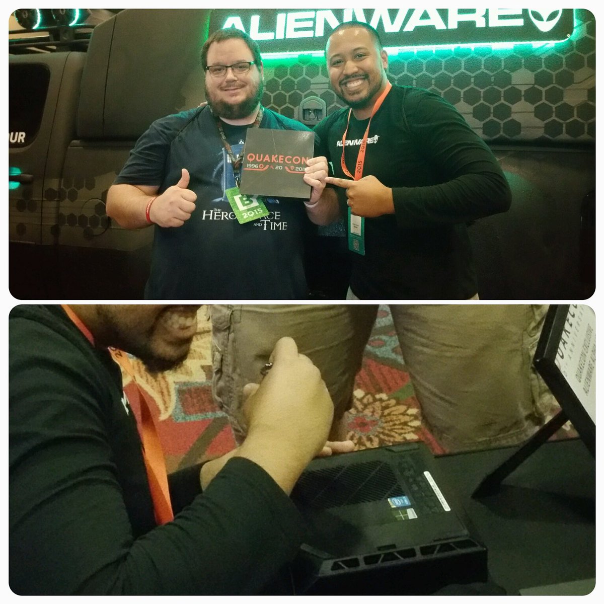 iAmAnt82's tweet photo. Happy 25 years of gaming excellence @Alienware! My first job in gaming came from this beautiful brand. It will always be near and dear to my heart. #1T1D https://t.co/9eFrXSXSvm