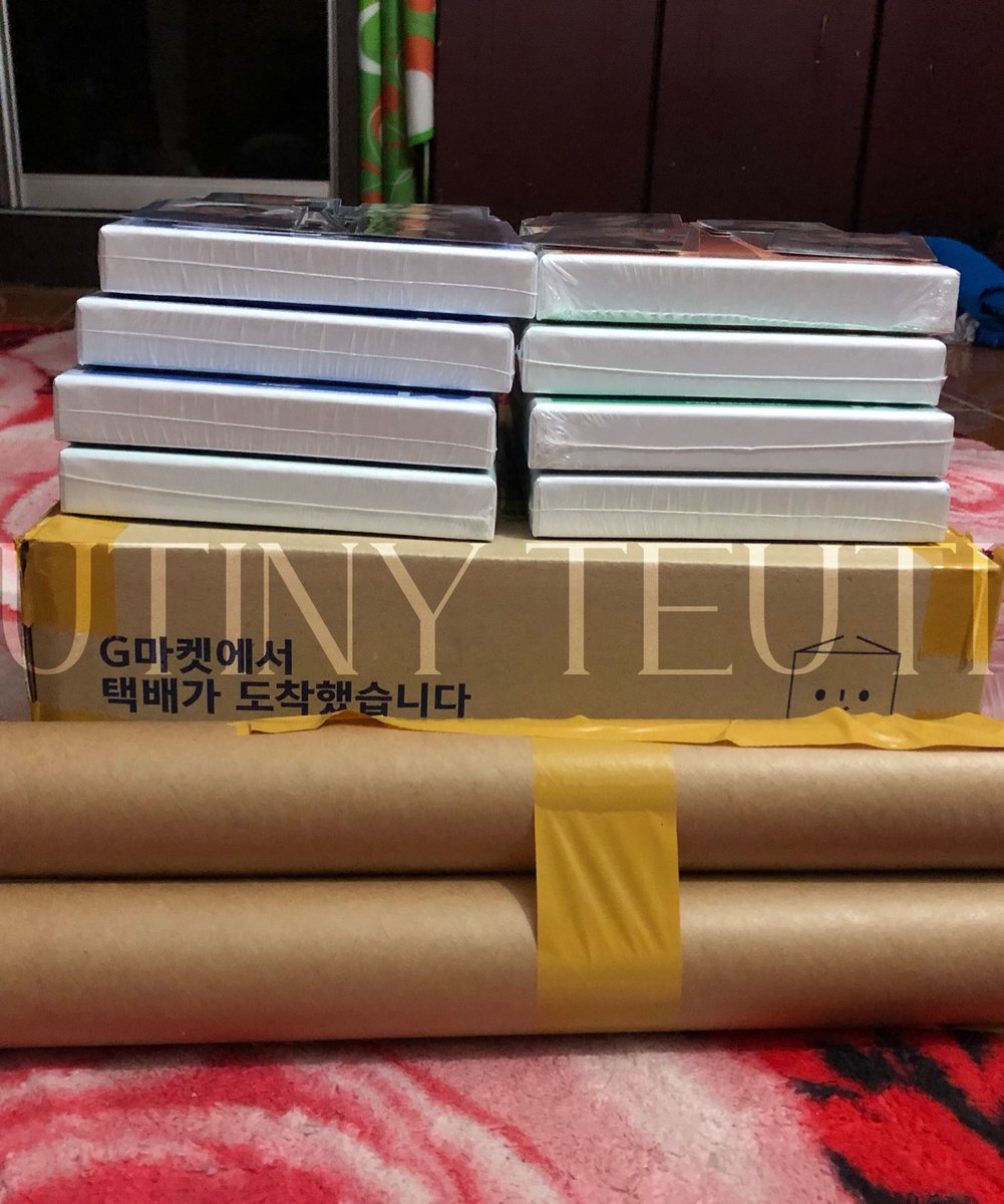 TeuTiny_'s tweet photo. #teutinyupdate
today's arrival, last box of synnara finally arrived. postage will be done by this week. thank you @Renjunwifey22 for your service โค๏ธ https://t.co/dIcOTsRyjL