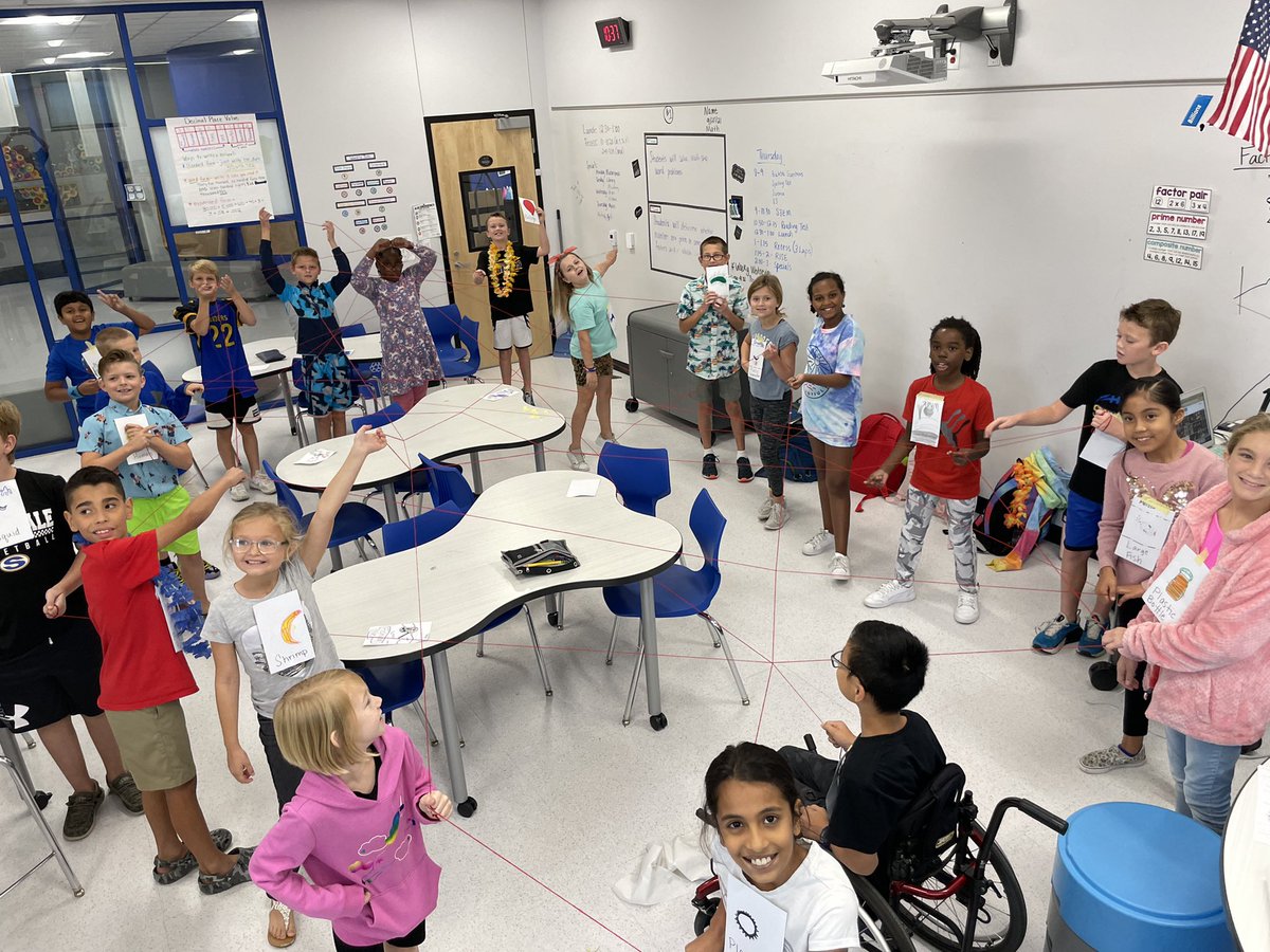 4th grade crew members engage in a demonstration of trash moving into a gyre using water and glitter. Crew members then played a game to explore how trash works its way into and through the food web. <a href="/SunnyvaleInt/">Sunnyvale Intermediate School</a> @barbhinton27 #clubinvention