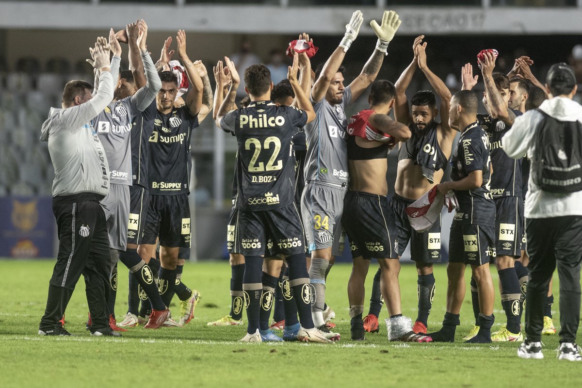 Equipe do Santos está unida para sair dessa complicada situação. Foto: Santos FC/Twitter