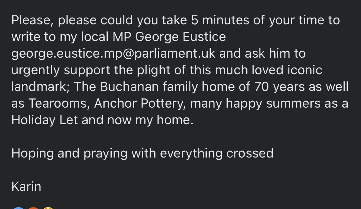 Please please help this lovely local lady . Don’t let them take her home away. ❤️