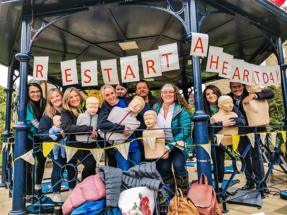 Delighted to support <a href="/HeartsInLittle1/">Hearts In Little Hands</a> with their #RestartAHeart training in Ilkley