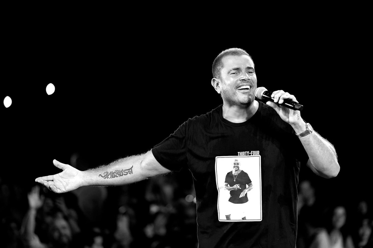 amrdiab's tweet photo. Thanks #Jordan for the perfect night. Outstanding crowd and overwhelming love 🇯🇴❤️ https://t.co/iZeM7fqsFl