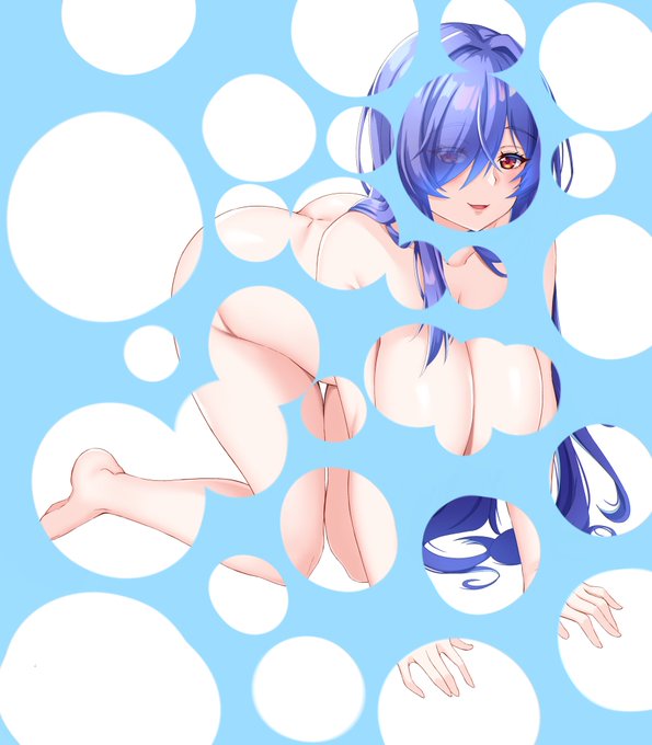 明日投稿できるかわらかんので、いつぞやのトレントママ裸差分雑コラver貼っておきます。 https://t.co/8mC4PIlBJp 