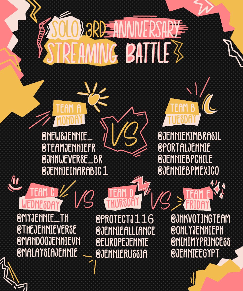 Jennie_Union's tweet photo. ⚔️ STREAMING BATTLE ⚔️
Jensetters and Blinks will place their BETS on which team will WIN!
2 USD = 1 ENTRY
ENTER NOW: https://t.co/biCHcBl5m7
Bettors of the winning team will get a chance to be part of the SOLO PHOTOBOOK RAFFLE!
READ FOR MORE INFORMATION BELOW. https://t.co/qNpYJGVx5T