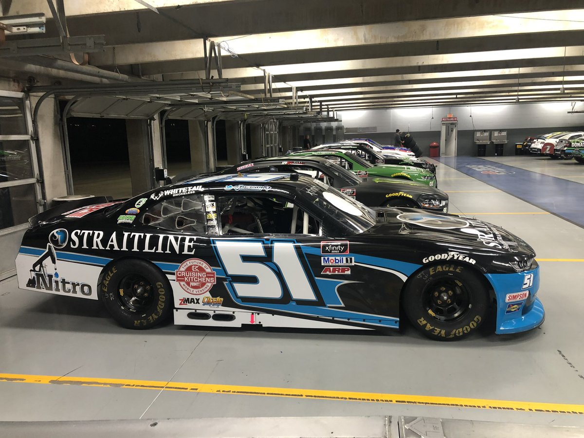 JCR_Clements51's tweet photo. Who’s ready for some @XfinityRacing racing @TXMotorSpeedway style?
Garage opens for inspections at 8:30 EST
Race at 3:00 on @NASCARonNBC
#Straitline #Nitro @CruisinKitchens https://t.co/2pGTx8q4qQ