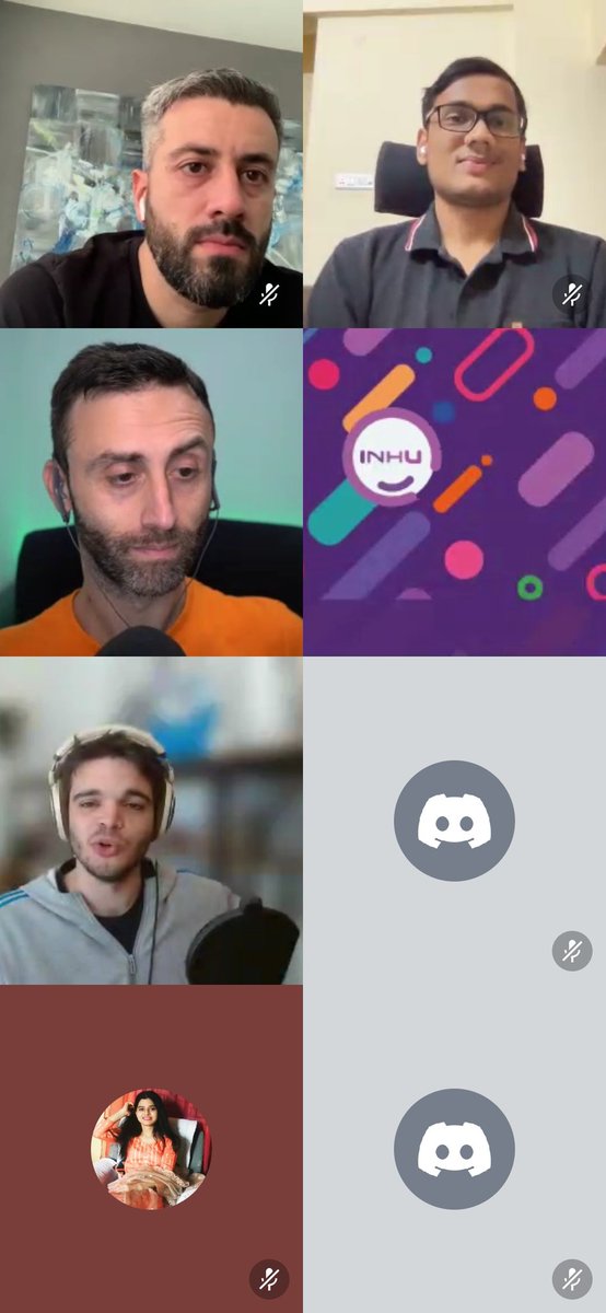 AgarwalSurajk's tweet photo. Meet going on with @FrancescoCiull4 @VittoStack  and others #4ccommunity 
@VittoStack  is talking about web3 , freelancing and other things🔥🔥 https://t.co/Zas0fFxL5E