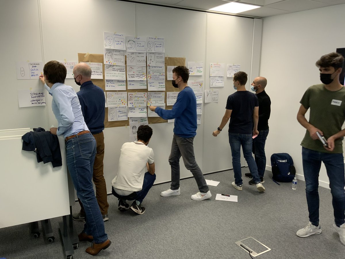 thib_deschamps's tweet photo. [INNOVATION #Athlé🏃🏾‍♀️🏃🏻‍♂️🌈] 30 acteurs de la famille @FFAthletisme réunis en séminaire pour co-construire le futur #CRM 🔝avec l’expertise de @Sport1telligent 👊👏🤩😊#impulsion2024 @PresidentFFA @arnaudflanquart @dcarlach https://t.co/RdWEEawGov