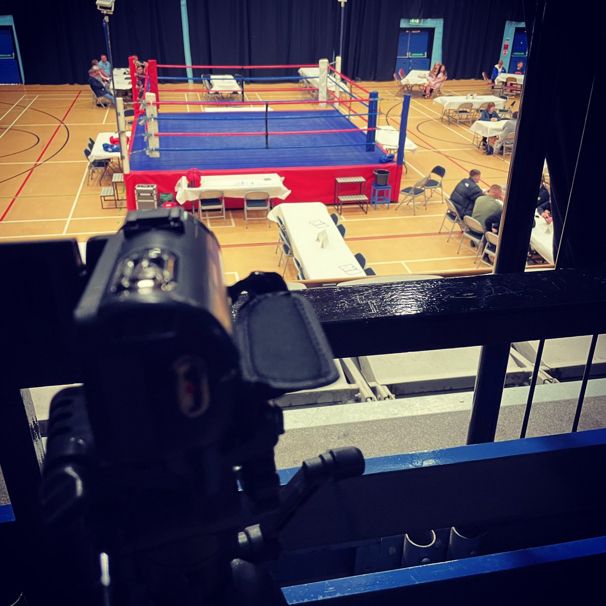 Not a bad view for the afternoons work. #boxing