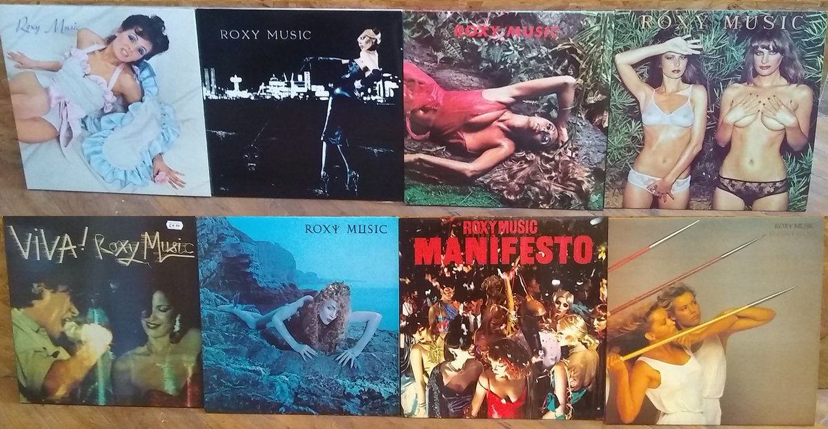 rivermanrecords's tweet photo. This Just In: Nice batch of Roxy Music albums, not original pressings, but all pristine.
#DoTheStrand https://t.co/JjUgElNgz8