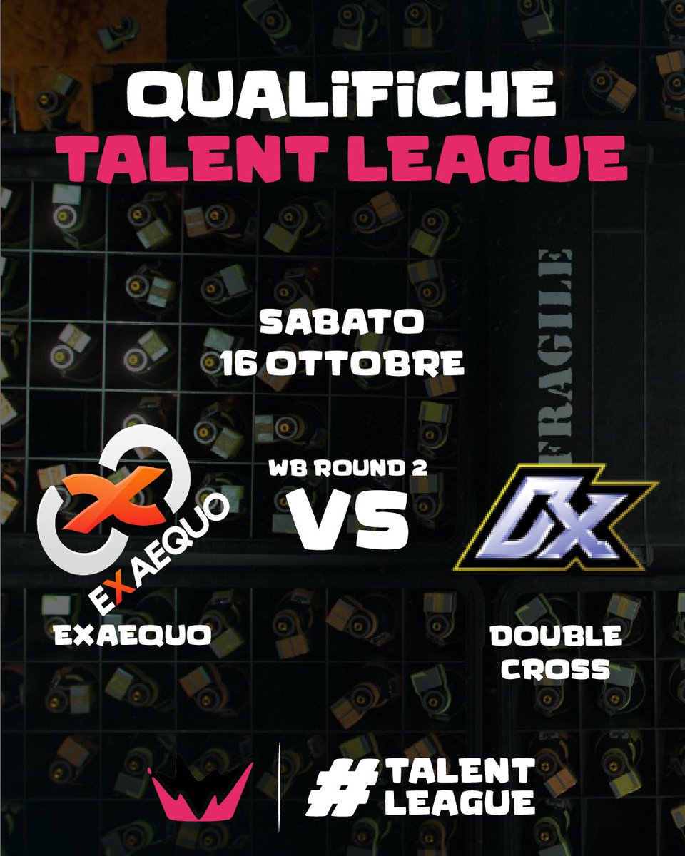 exaequoitalia's tweet photo. ⚡️il secondo match di stasera di #R6 invece sarà contro i @DoubleCrossESP ⚡️💣 Facciamo quindi un grosso in bocca al lupo ad entrambi i team💣 Che vinca il migliore. 🤍🧡  #rainbowsixsiege #exaequo #alteralegion #talentleague https://t.co/qAiedD9gIl
