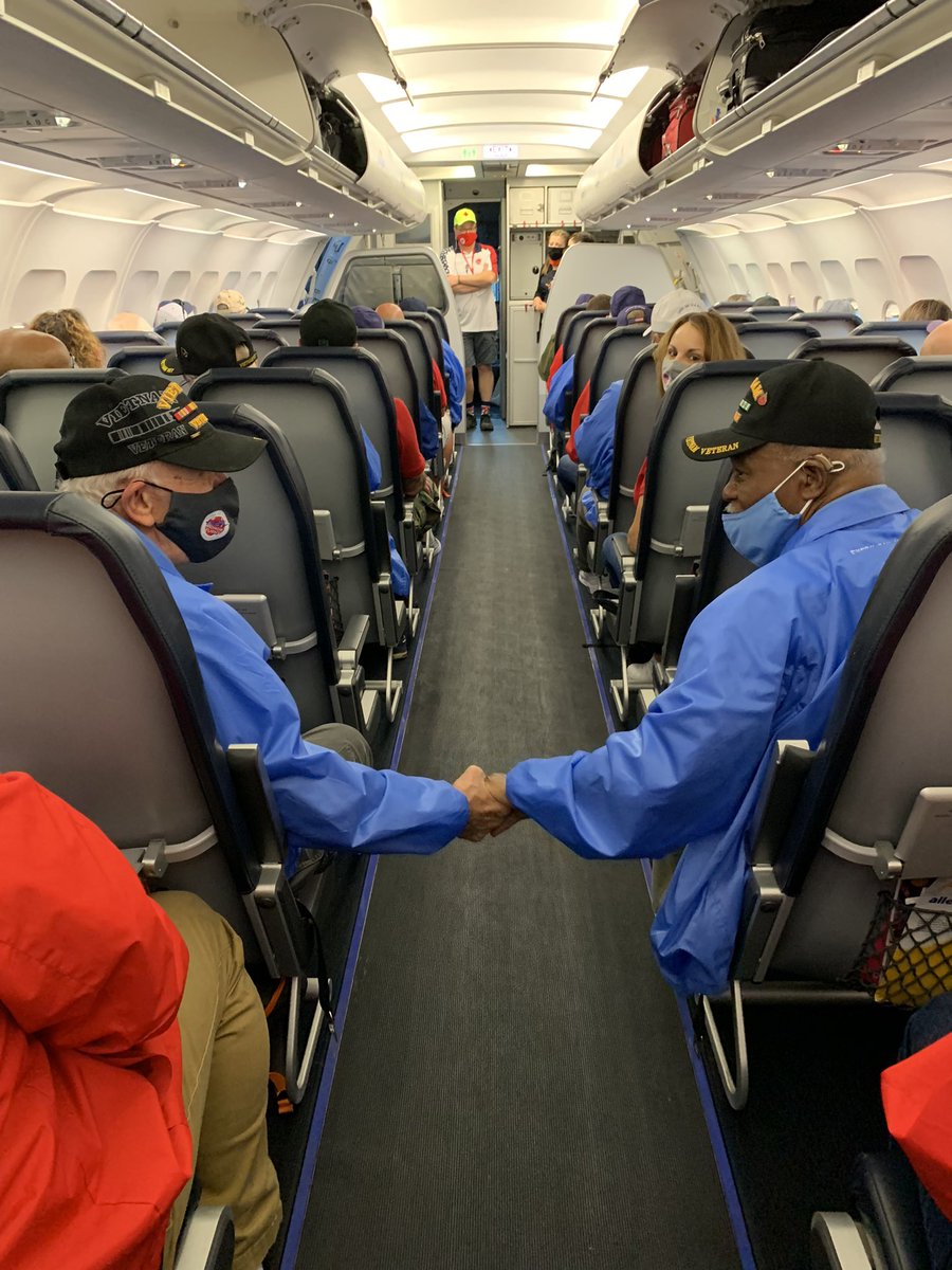 Sharing your Stars and Stripes Honor Flight day with a friend… priceless. #Vietnam #Everydayisabonus