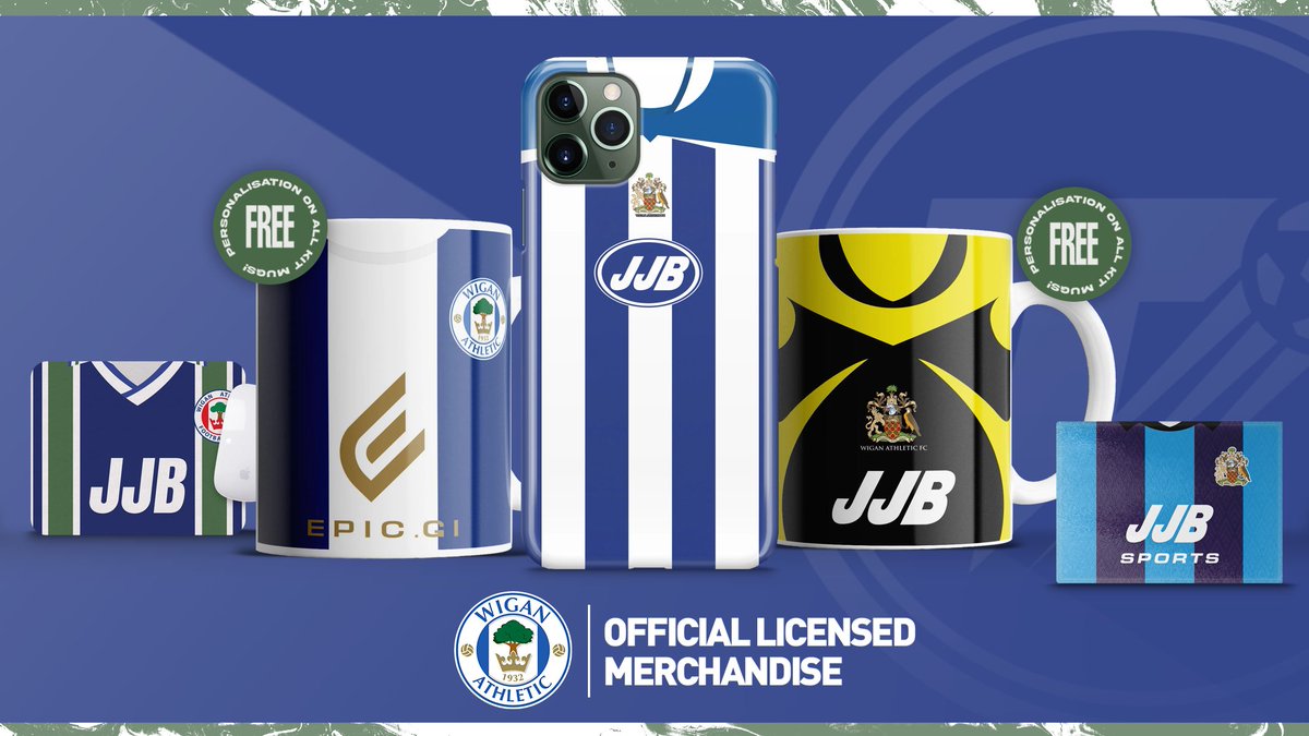 #WAFC derby day! Three points on the cards?🔵🟢

📢Tell us your score predictions for Bolton (A) - and retweet for a chance to win a FREE kit mug!

🛒Shop the fantastic official #Latics range at terracelife.co/WAFC