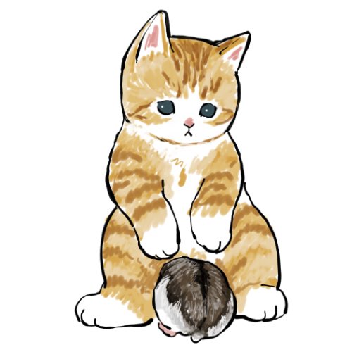 no humans white background simple background animal focus cat animal from side  illustration images