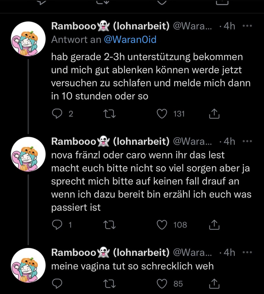 nomoretesticles's tweet photo. muss man alles sofort auf twitter posten? wo ausnahmslos jeder es lesen kann? muss man das wirklich? ich raffs einfach nicht.
trotzdem natürlich gute besserung an die person. https://t.co/hJqbtDdQoV