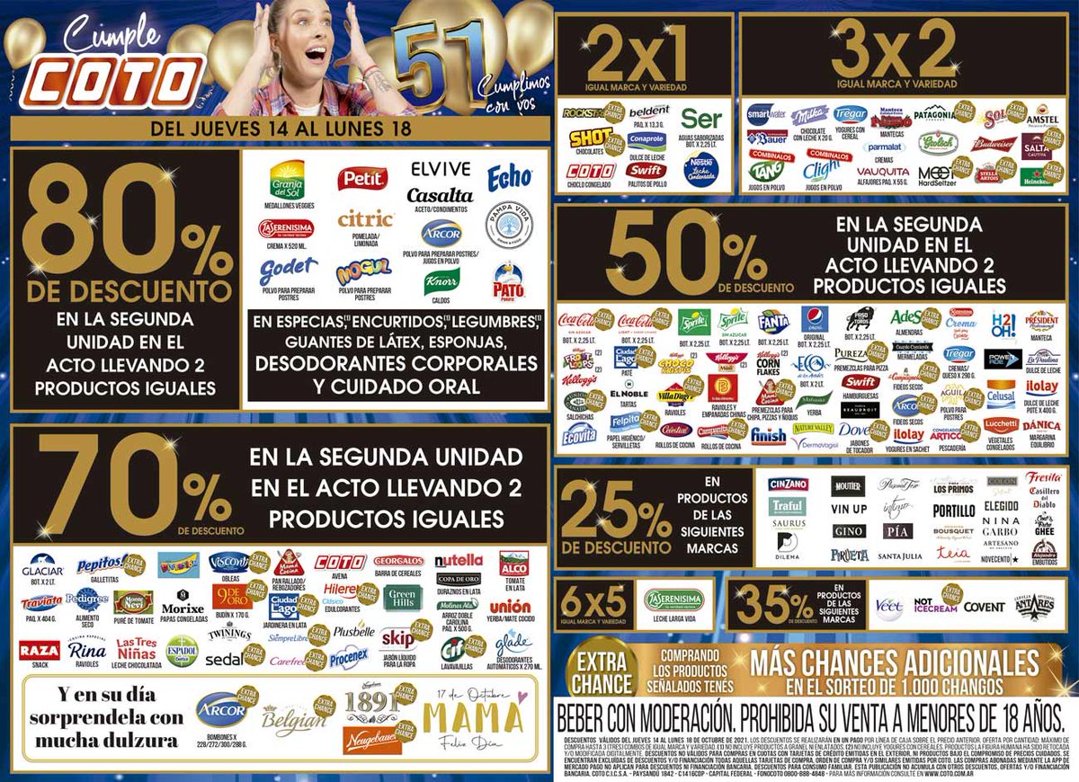 PromosVarias's tweet photo. #BuenSabado Entrá al BLOG y chequeá #ofertasypromos como estas!!  https://t.co/othLNE6E9p
#supermercados #ofertasupermercados #promos #Makro #Carrefour #Coto https://t.co/zAigKfjcTq