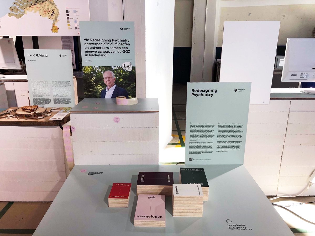 Deze week te zien op de <a href="/dutchdesignweek/">Dutch Design Week</a> Redesigning Psychiatry met prof. Gerrit Glas <a href="/glasg/">Gerrit Glas</a> op de Embassy of Health worlddesignembassies.com/project/redesi…