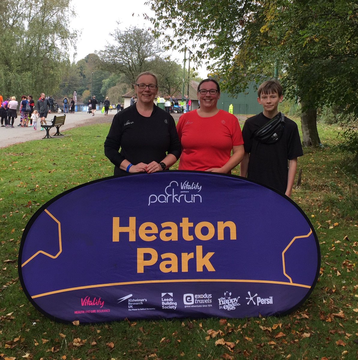 #AHPsDay Heaton Park Park Run well everyone great turn up 🥳