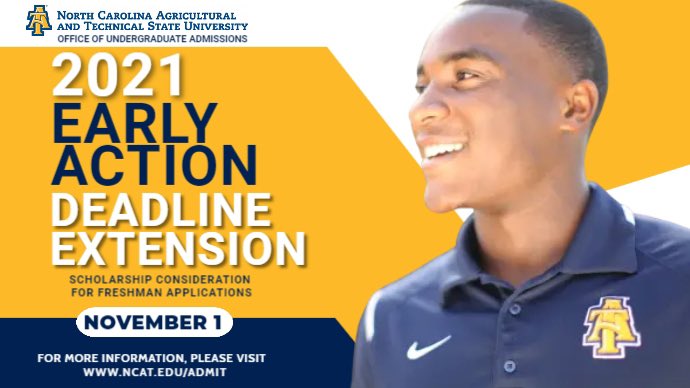 NC A&T Admissions (@NCATAdmissions) / Twitter