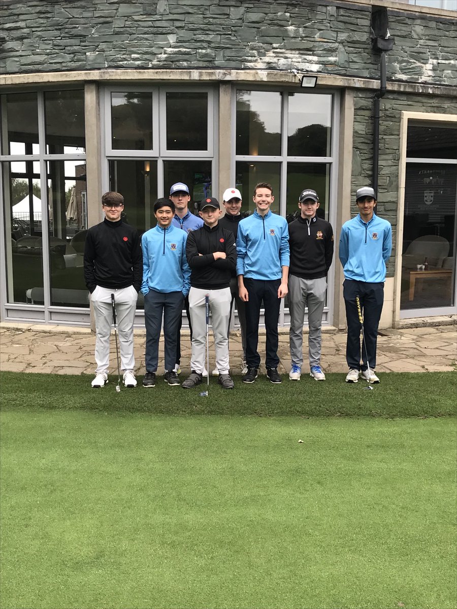 ⁦<a href="/EnglandGolf/">England Golf</a>⁩ North West boys squad ready to play ⁦<a href="/DunhamForestGC/">Dunham Forest Golf</a>⁩ team today.  Big thank you to Dunham Forest for giving us the times on a Saturday. Let’s play. 👍💪⛳️