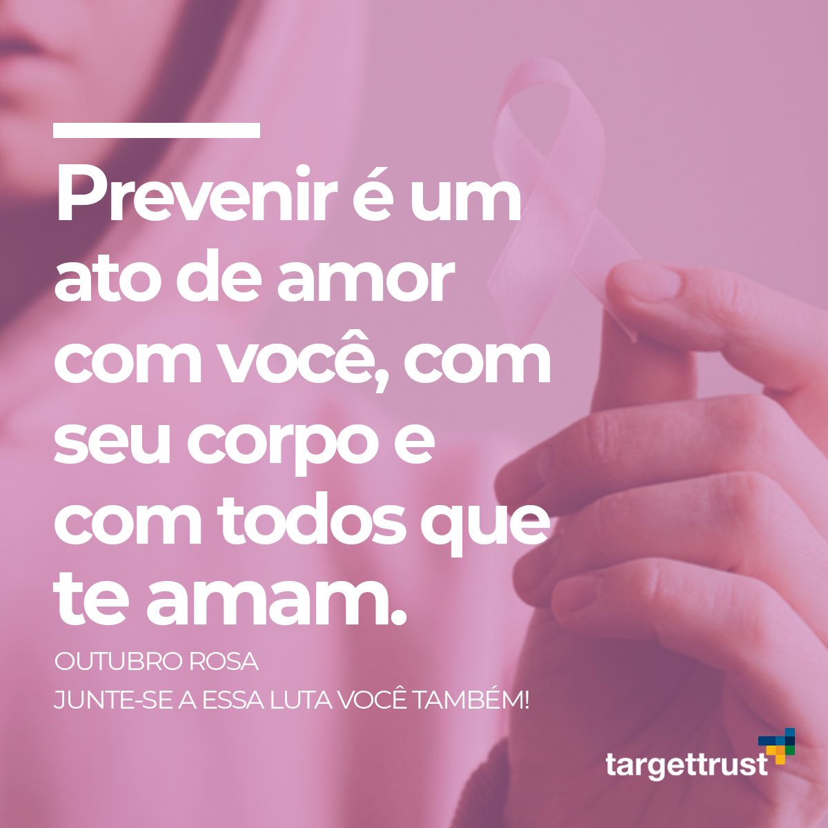 TargetTrust's tweet photo. O câncer de mama atinge milhares de mulheres todos os anos. Apesar disso, pequenos cuidados com a saúde, como autoexame, podem ajudar no diagnóstico precoce, poupando vidas e dando mais chances de cura.
.
.
.
#outubrorosa #cancerdemama #prevenção #mulher #mastologia #pink https://t.co/0ET8udEIj5